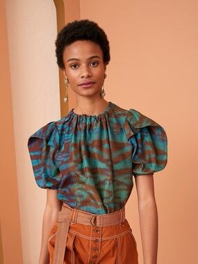 Ulla Johnson Neema Silk Blouse